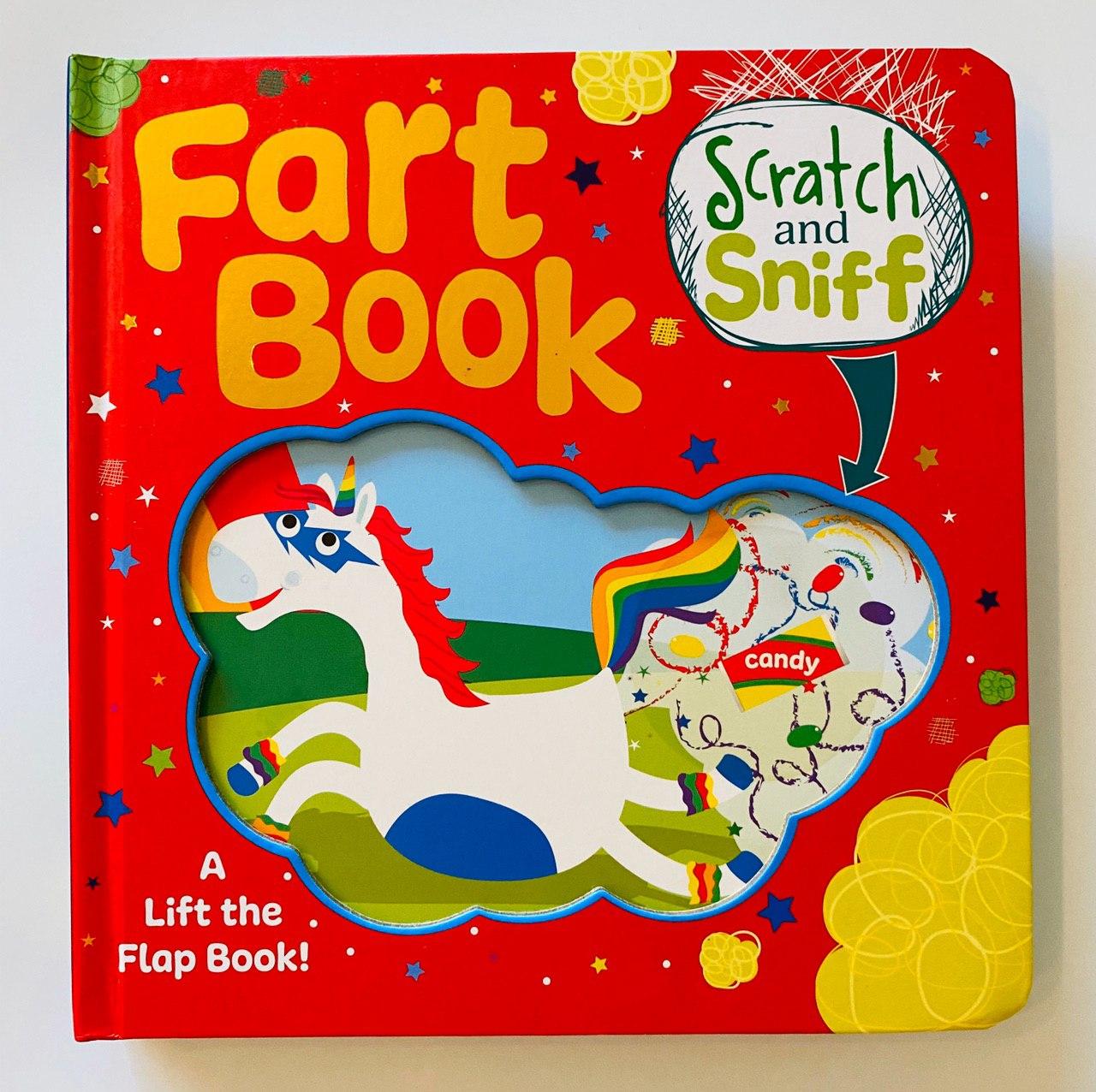Scratch & Sniff Fart Book by Barney & Buddy Ltd & Nicola Moore Ivy's